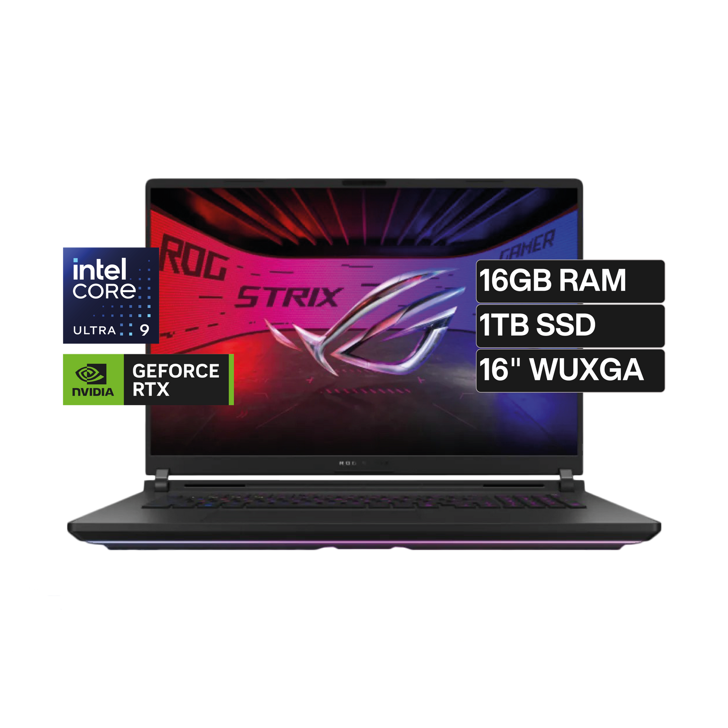 ASUS ROG STRIX G 16  - G615LM-RV015W-CU9-16GB-1TB-V8GB-W11-IPS