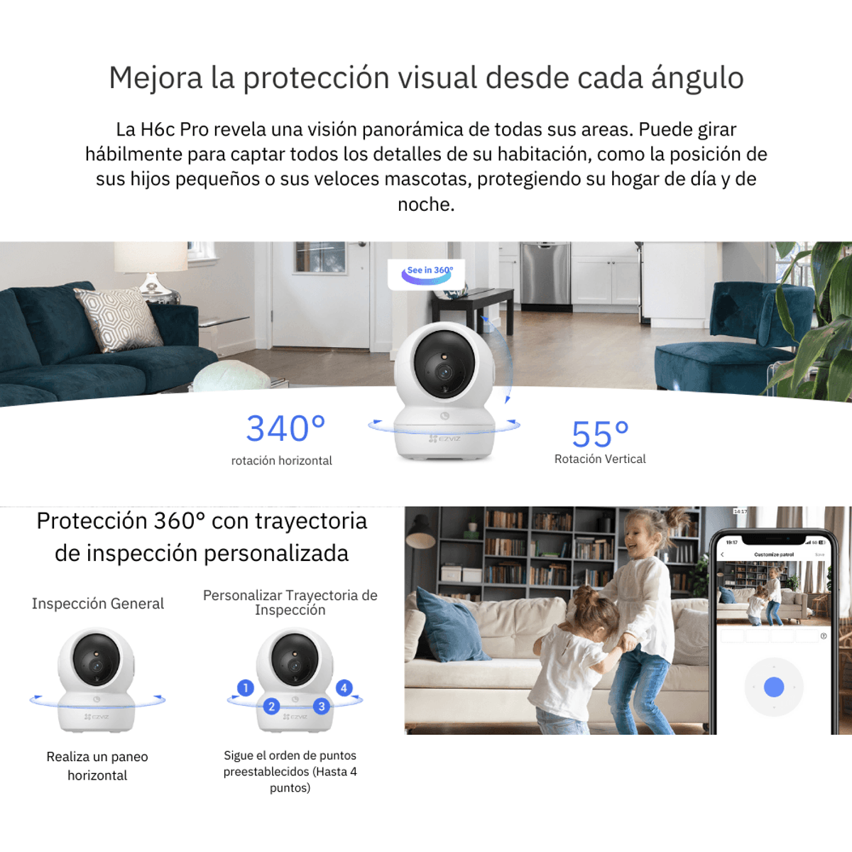 H6C PRO 3MP  – EZVIZ