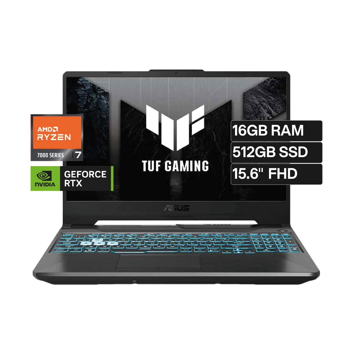 ASUS TUF GAMING - FA506NCG-HN185-R7-16GB-512GB-V4GB-F2-IPS