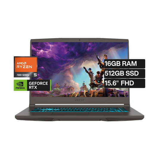 MSI MSI Thin A15 B7UC R5-7535HS RTX3050 16GB 512GB