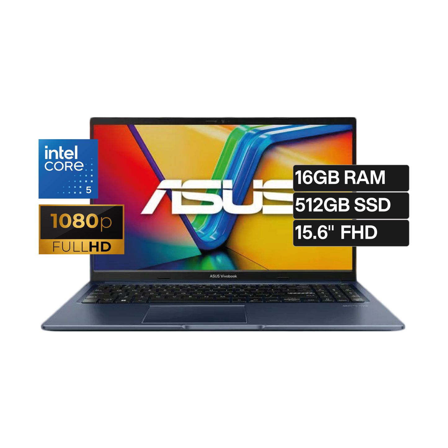 ASUS VIVOBOOK -  X1504VA-E82989-C5-16GB-512GB-F2-15.6in